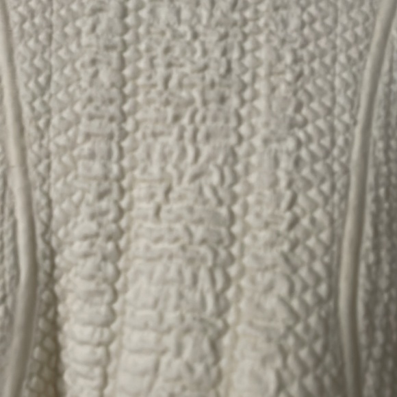 Angel of the north by Anthropologie, cream Moto style cardigan xs - Picture 9 of 12